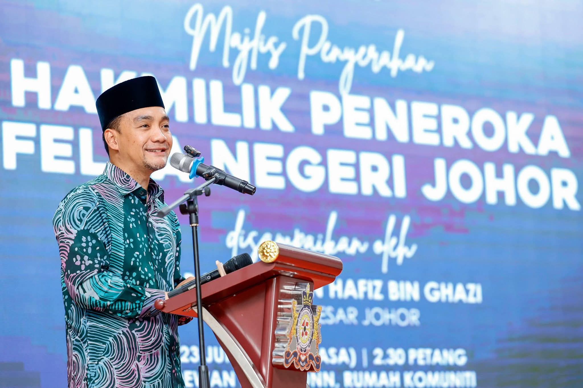 Kenyataan Perdana Menteri mengenai Pelan Induk JS-SEZ kurang tepat - Onn Hafiz