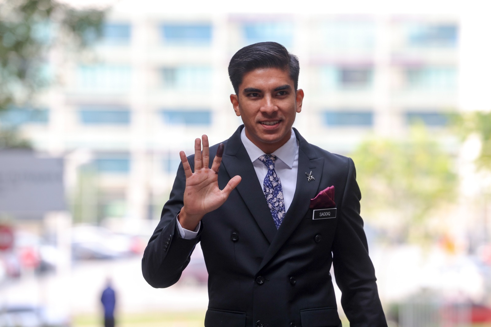 Syed Saddiq tiba untuk keputusan rayuan akhir