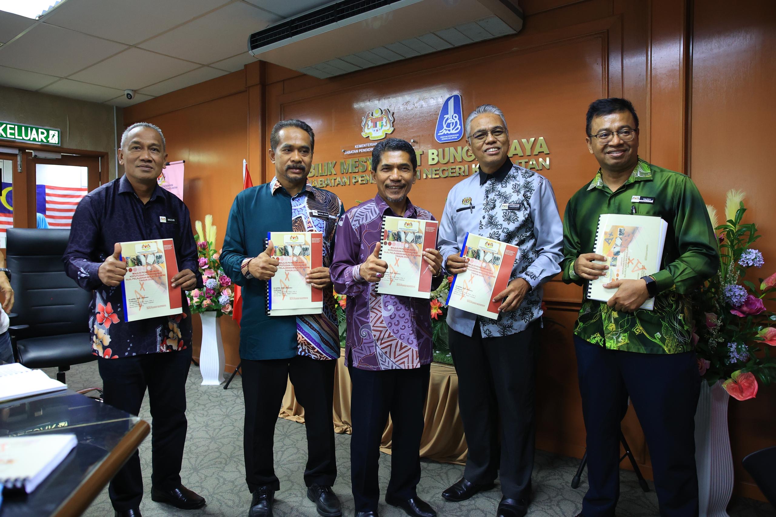 SPM 2024: 436 calon di Kelantan dapat semua A