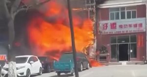 22 maut, tiga cedera kebakaran restoran di utara China