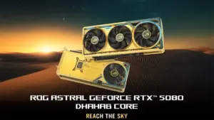 ASUS Memperkenalkan Sebuah Lagi Kad Grafik NVIDIA GeForce RTX 5000 Yang Disaluti Emas