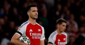 Arsenal can win 'anywhere' says Merino after Champions League defeat by PSG