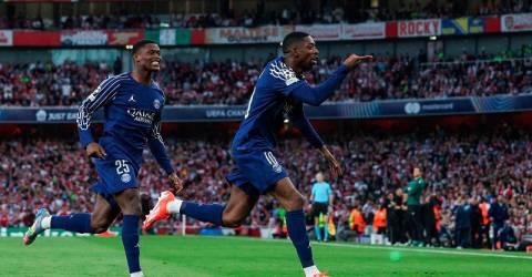 Arsenal loses 0-1 to PSG in the UCL semi-final