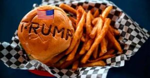 At Texas Trump-themed burger joint, diners eating it up