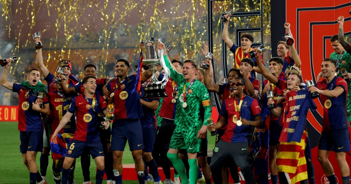 Barca edge Real Madrid in extra-time to win wild Copa del Rey final