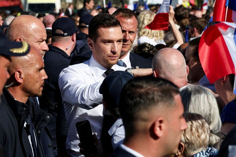 Bardella, France's National Rally president, set to run in 2027 if Le Pen cannot