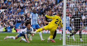 Brighton's Mitoma and Baleba strike late to sink West Ham
