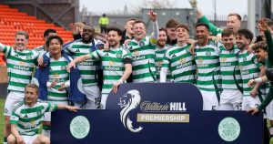 Celtic win fourth successive Scottish Premiership title