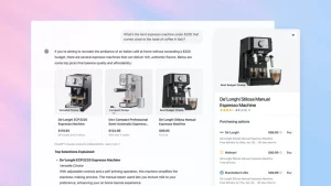 ChatGPT Kini Memaparkan Saranan Untuk Produk Yang Boleh Dibeli Terus