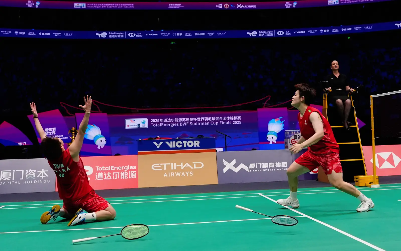 China clinch record-extending 14th Sudirman Cup title