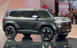 Cyber X: MG's new compact electric SUV featuring pop-up headlights