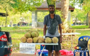 Durian seller Nathan’s prickly fight for survival