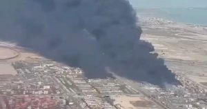 Fire rages after major blast at Iran port kills 14, injures 750