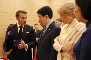 France's Macron calls for world order 'based on law' in Vietnam; denies 'domestic dispute' with wife after plane video