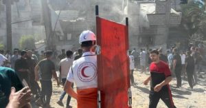 Gaza humanitarian work on 'verge of total collapse' - Red Cross
