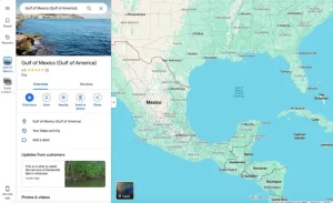 Google Disaman Mexico Kerana Mengubah Nama Teluk Mexico