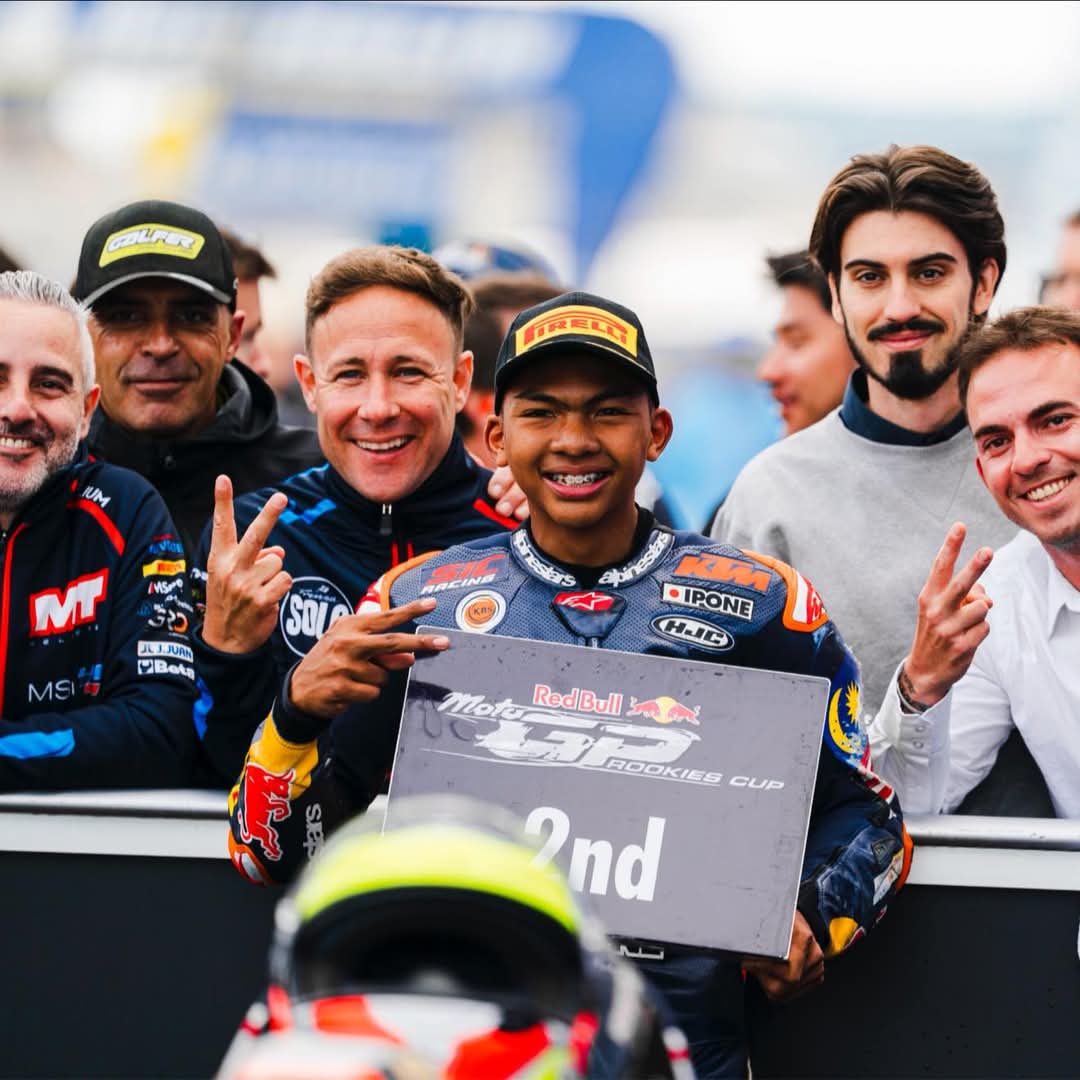 Hakim Danish kukuh cengkaman pendahulu RedBull MotoGP