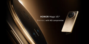 Honor Magic V5 debuts as world's thinnest bi-fold smartphone