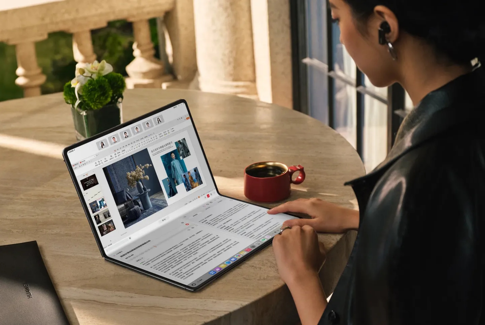 huawei matebook fold launches in china