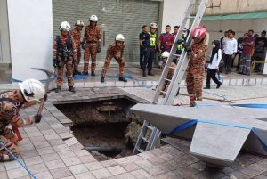 Human activity, soil erosion caused KL sinkhole, says govt