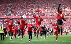 Imperious Liverpool smash Tottenham to win Premier League title