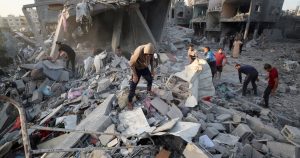 Israel intensifies Gaza bombardment, kills 80 people, as Trump visits Gulf