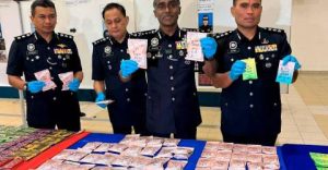 Johor police dismantle five drug syndicates, seize nearly 70kg of drugs