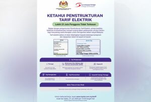 Ketahui penstrukturan tarif elektrik | The Star
