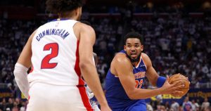 Knicks outlast Pistons to grab lead in NBA playoff series