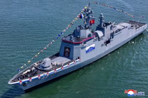 Korea Utara lancar kapal pemusnah terbesar seberat 5,000 tan