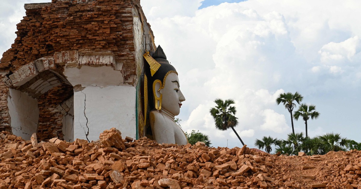 Lost to history: Myanmar heritage falls victim to quake