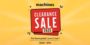 Machines Clearance Sale 2025 happening 13th to 15th June