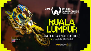 Malaysia julung kali anjur perlumbaan FIM Supercross 2025