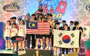 Malaysia wins 3rd straight world title at sport stacking championship