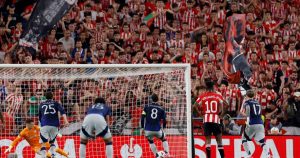 Man Utd seize control of Europa League semi against 10-man Bilbao