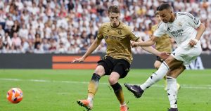 Mbappe adds a little lustre to Real season with Golden Shoe