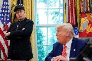Musk says he regrets some posts he made about Trump
