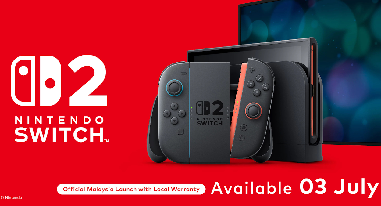 Nintendo Switch 2 costs more than PlayStation 5 in Malaysia, available this July