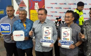 No queue with TNG: Rapid KL My50 unlimited ride Travel Pass can be renewed via TNG eWallet