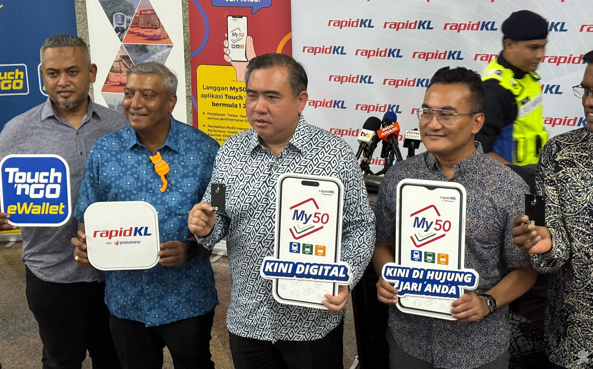 No queue with TNG: Rapid KL My50 unlimited ride Travel Pass can be renewed via TNG eWallet