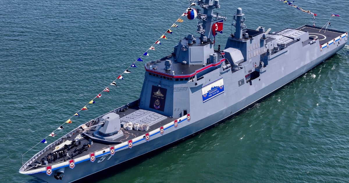 North Korea launches new destroyer