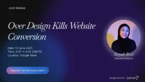 Over Design Kills Website Conversion