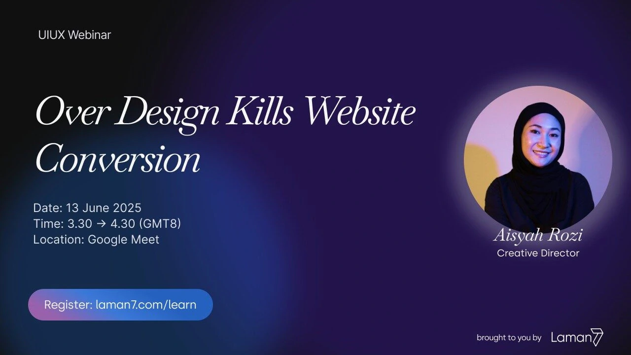 Over Design Kills Website Conversion