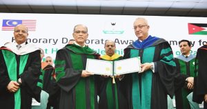 Pahang MB conferred honorary doctorate by Jordanian university