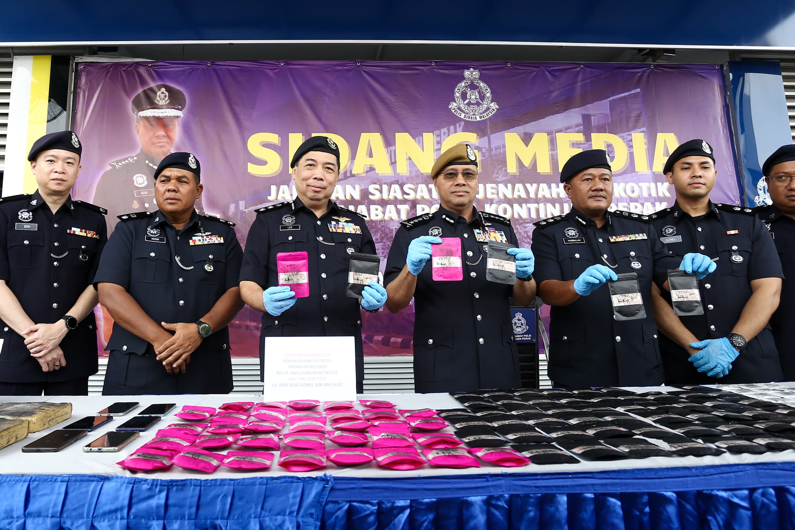 Pasangan kekasih antara tiga ditahan edar dadah RM4.6 juta