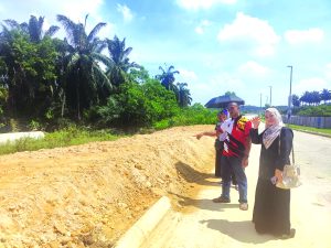 Penduduk Taman Saujana Aman resah tembok belum dibaiki