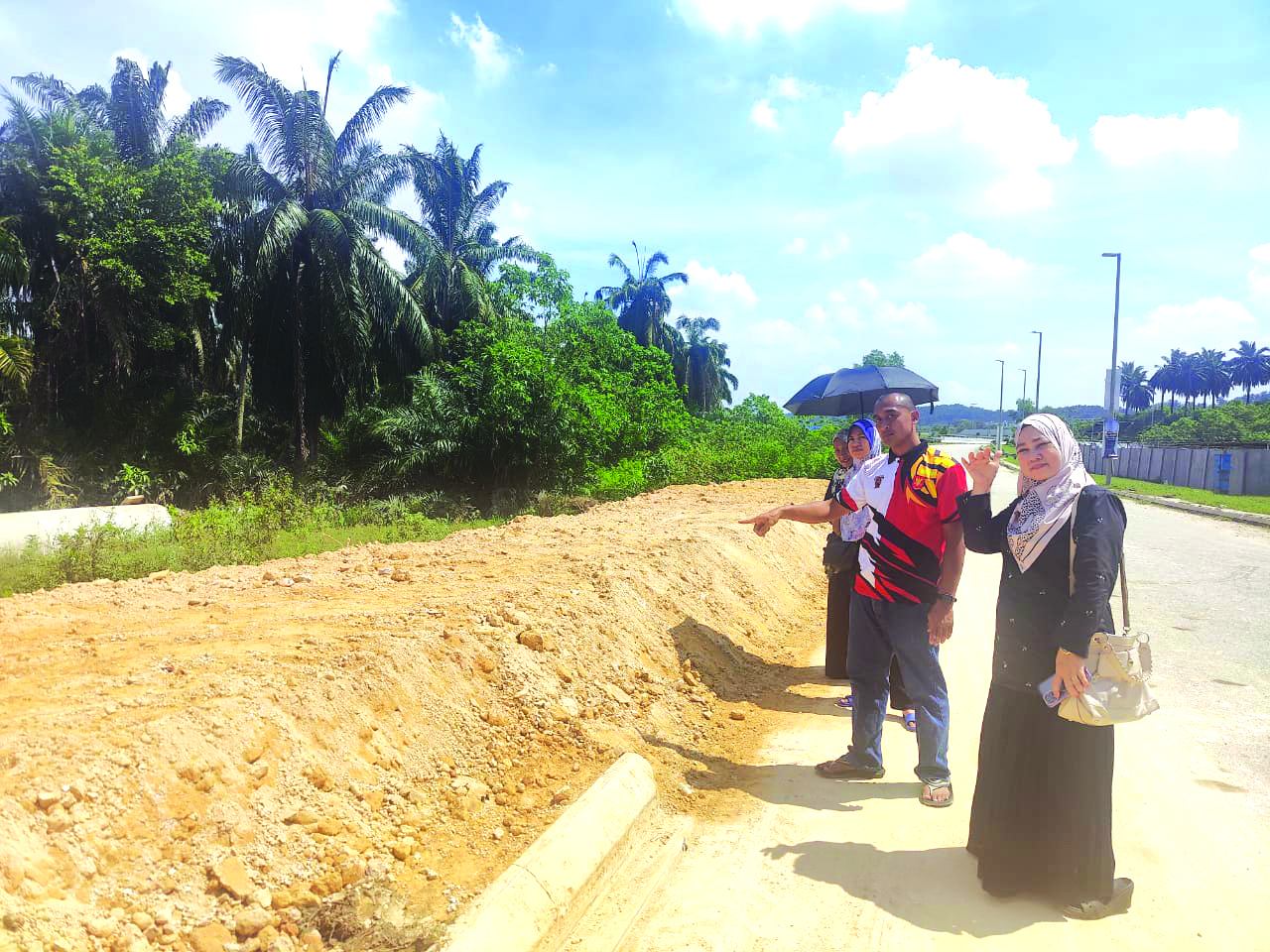 Penduduk Taman Saujana Aman resah tembok belum dibaiki