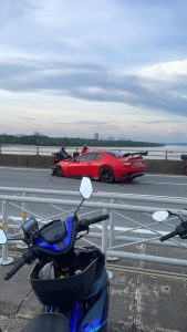 Penunggang motosikal maut akibat kecuaian pemandu Maserati
