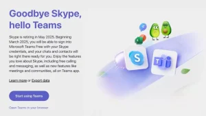 Perkhidmatan Skype Ditamatkan Hari Ini