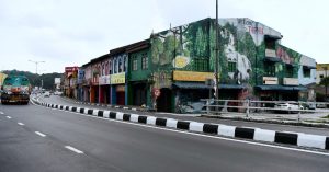 Phase 1 of improving one-way traffic dispersal project in Tapah town completed